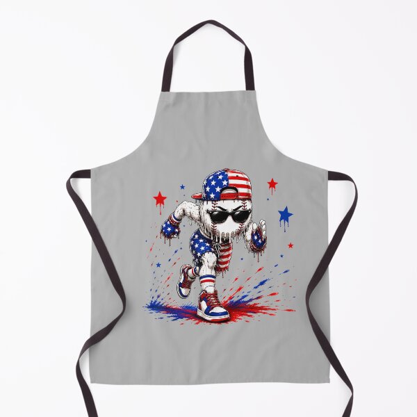 Item preview, 4th of July Baseball Drip Shirt Boys Kids Patriotic USA Flag designed and sold by mjohnson9.