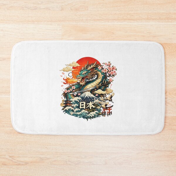 Item preview, Japanese Dragon Samurai T Shirt Vintage Anime designed and sold by yasinakmanart.