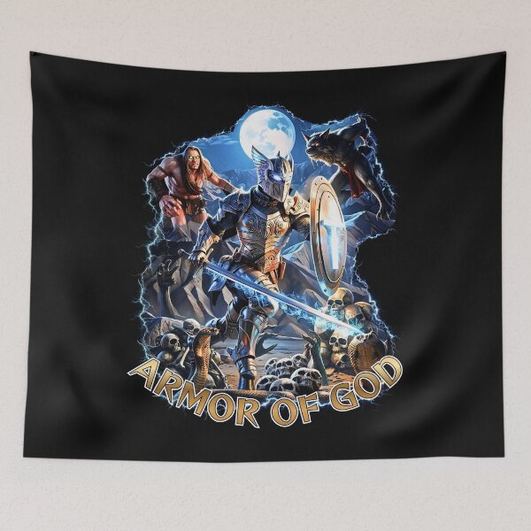 Aperçu de l'œuvre L'Armure de Dieu : L'Ombre de la Mort #2 créée et vendue par Tripp Art Studio.
