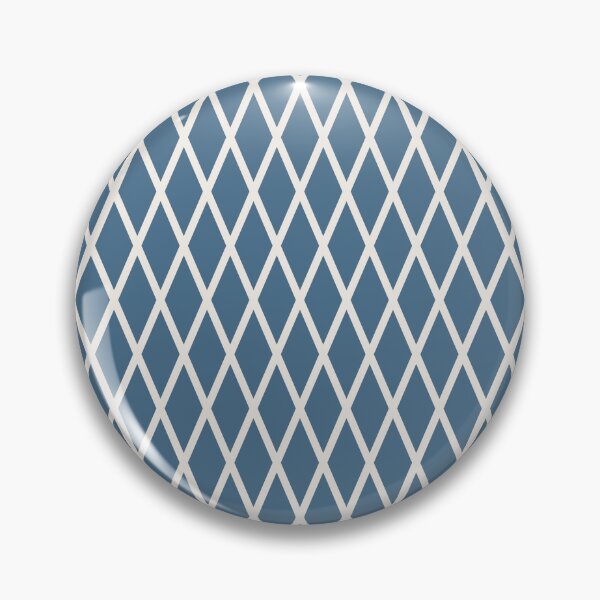 Item preview, Blue And Cream Lattice Pattern designed and sold by pattern-archive.