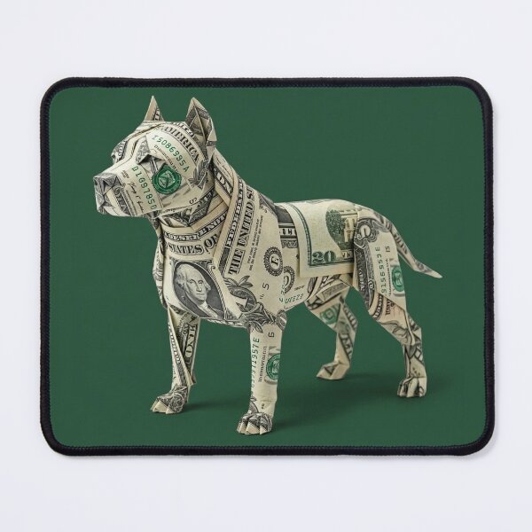 Item preview, Dollar Origami Dog Pitbull designed and sold by Vincent_Artist.