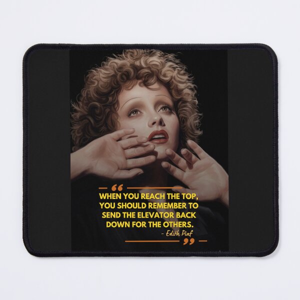 Item preview, Edith Piaf Quote Painted HD Art designed and sold by DiverseDazzle.