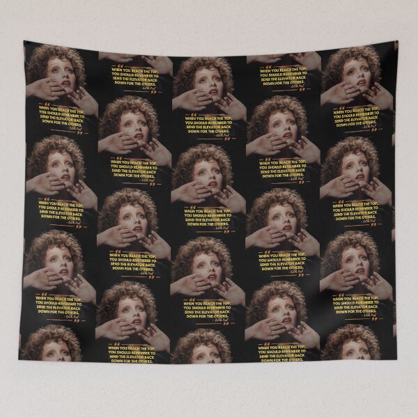 Item preview, Edith Piaf Quote Painted HD Art designed and sold by DiverseDazzle.