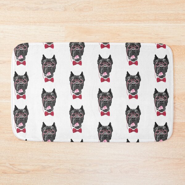 Item preview, Cane Corso With Pink Glasses Bow Tie designed and sold by IN Tales.