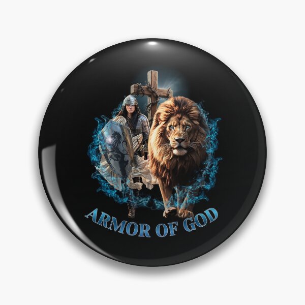 Item preview,  Armor of God Warrior of the Cross designed and sold by Tripp Art Studio.