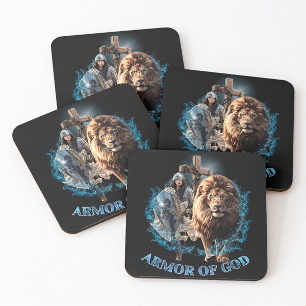 Item preview,  Armor of God Warrior of the Cross designed and sold by Tripp Art Studio.