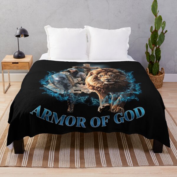 Item preview, Armor of God Warrior of the Cross designed and sold by Tripp Art Studio.