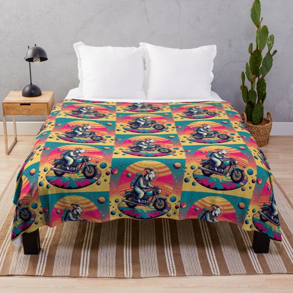 Item preview, Astronaut Goat Rider – Cosmic Journey Design designed and sold by Dogandesighn.