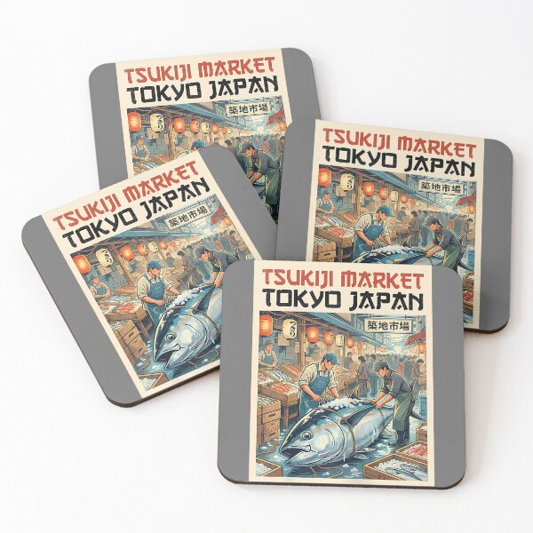Item preview, Japanese Tsukiji Fish Market designed and sold by KristineLi.