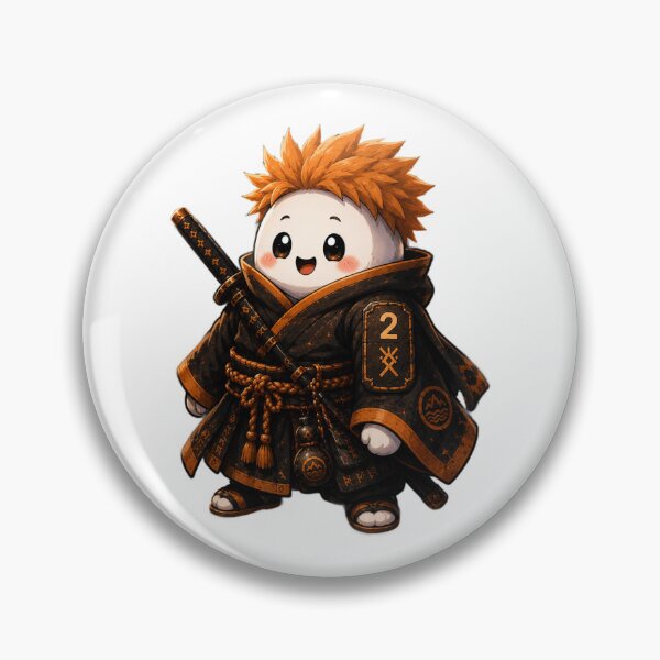 Item preview, Cute Samurai Ghost Chibi Halloween designed and sold by Red66circle.