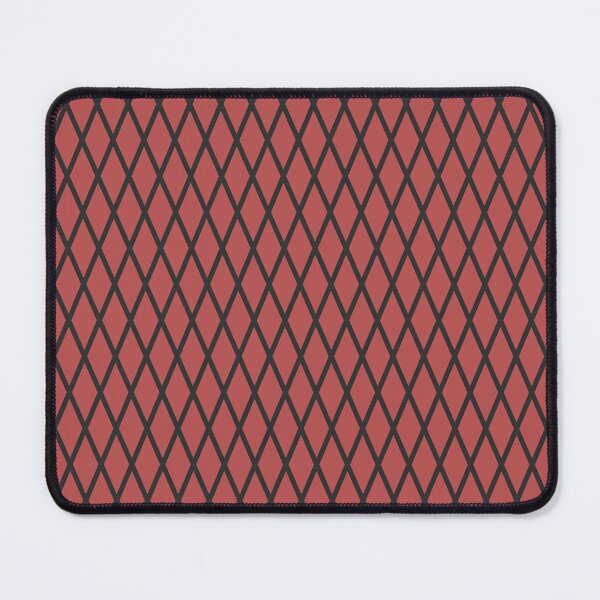 Item preview, Red And Charcoal Lattice Pattern designed and sold by pattern-archive.