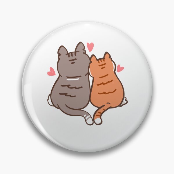 Item preview, Cute Cats Sitting Together in Love designed and sold by IN Tales.