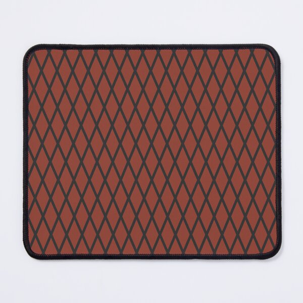 Item preview, Rust And Charcoal Lattice Pattern designed and sold by pattern-archive.