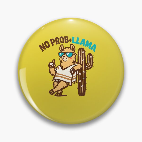 Item preview, No Prob-Llama designed and sold by KungPowUnicorn.