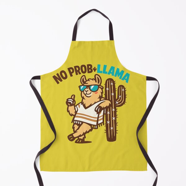 Item preview, No Prob-Llama designed and sold by KungPowUnicorn.