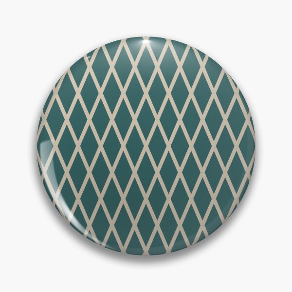 Item preview, Teal And Beige Lattice Pattern designed and sold by pattern-archive.
