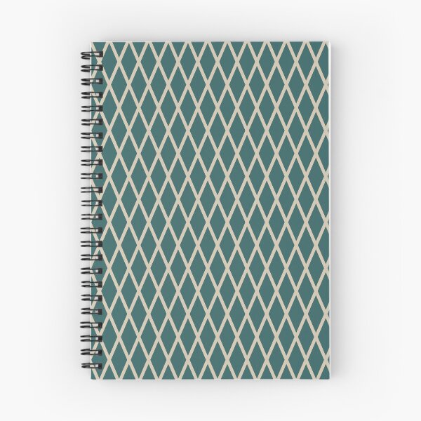 Item preview, Teal And Beige Lattice Pattern designed and sold by pattern-archive.