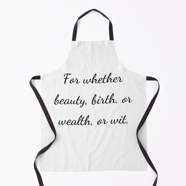 Item preview, "For whether beauty, birth, or wealth, or wit," - handwriting black designed and sold by ariksworld.