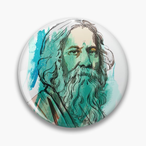 Artikelvorschau, Rabindranath Tagore Aquarell-Trendkunst entworfen und verkauft von artbundleindia.