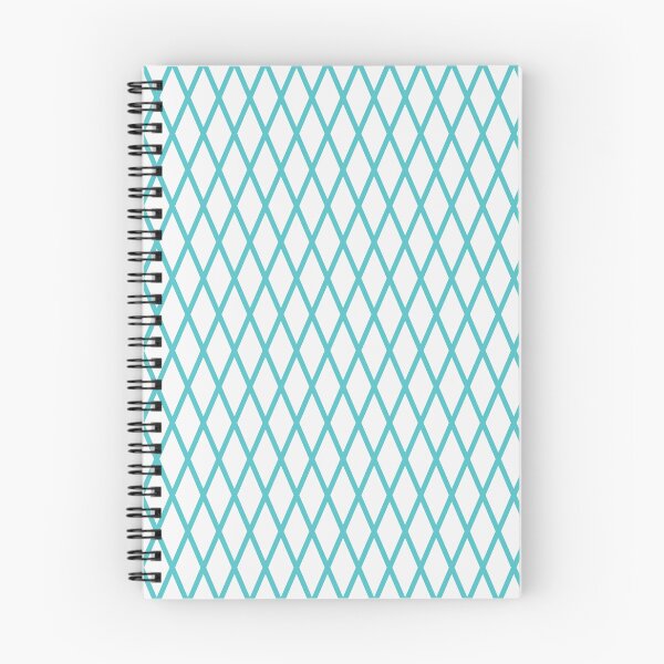 Item preview, White And Aqua Lattice Pattern designed and sold by pattern-archive.
