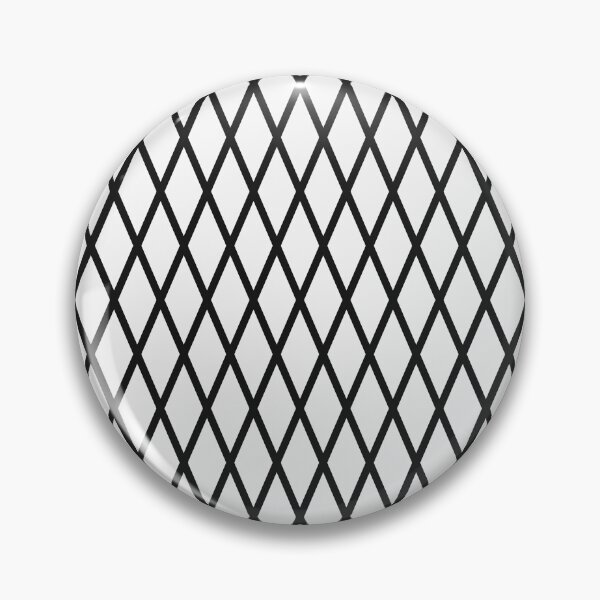 Item preview, White And Black Lattice Pattern designed and sold by pattern-archive.