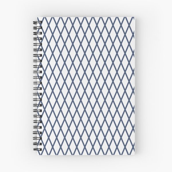 Item preview, White And Blue Lattice Pattern designed and sold by pattern-archive.