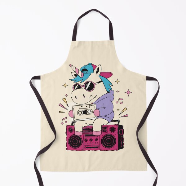 Item preview, Retro Boombox Unicorn 90s Cartoon designed and sold by KungPowUnicorn.