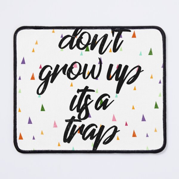 Item preview, dont grow up pattern designed and sold by artbundleindia.