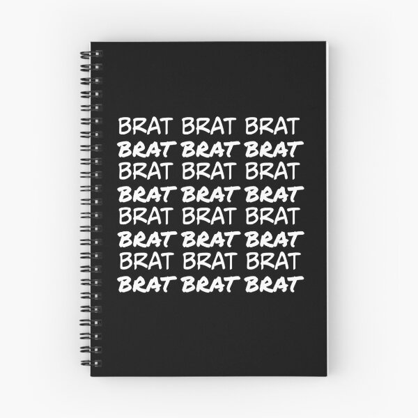 Item preview, Brat Brat Brat - Teen Talk on repeat designed and sold by Hello Bee Bee.