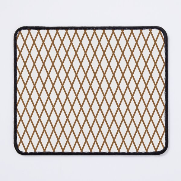 Item preview, White And Bronze Lattice Pattern designed and sold by pattern-archive.