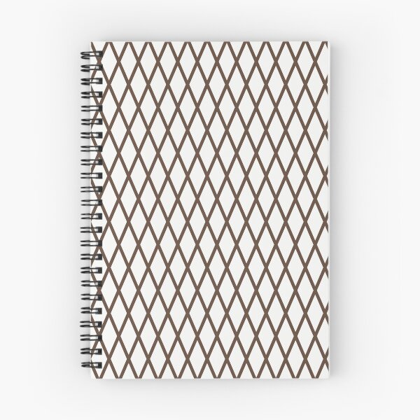 Item preview, White And Brown Lattice Pattern designed and sold by pattern-archive.