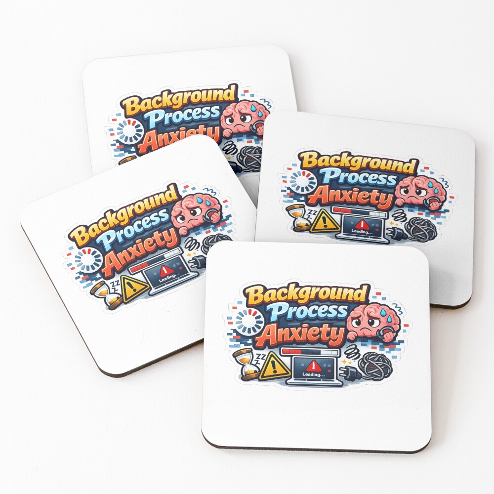 Item preview, Coasters (Set of 4) designed and sold by BrightMindPrint.