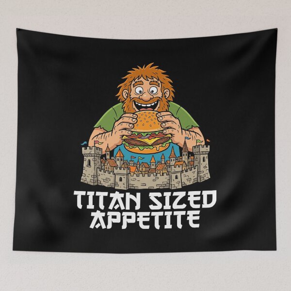 Item preview, ANIME - TITAN SIZED APPETITE designed and sold by KEF Custom.