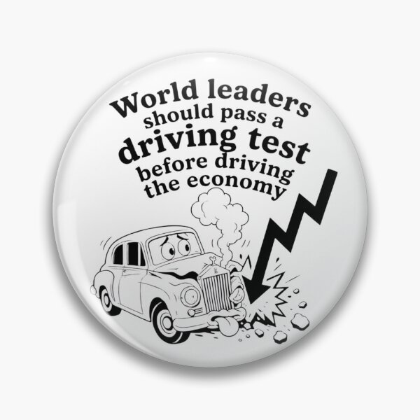 Item preview, Retro Economy Crash Sarcastic Driving Test T-Shirt designed and sold by SarcasmOnCotton.