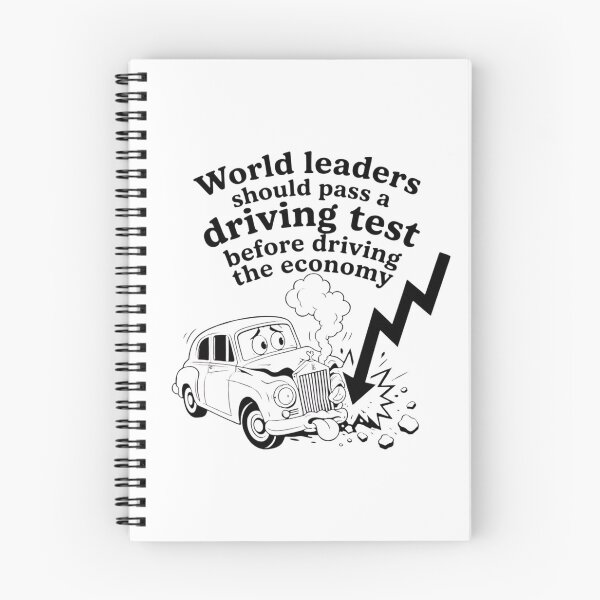 Item preview, Retro Economy Crash Sarcastic Driving Test T-Shirt designed and sold by SarcasmOnCotton.