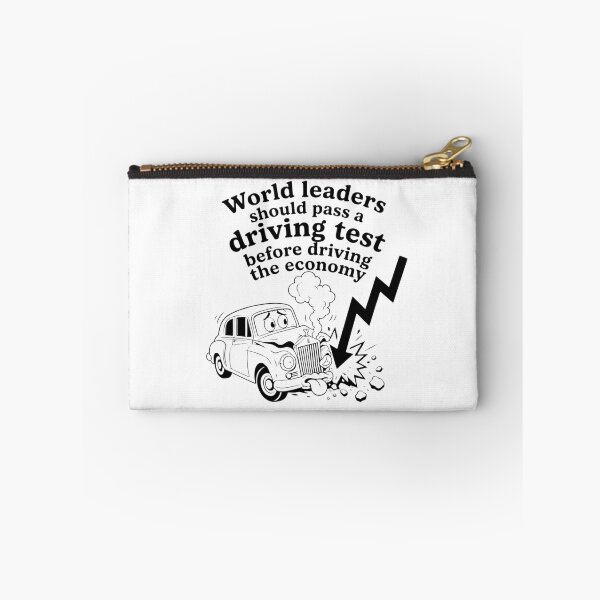 Item preview, Retro Economy Crash Sarcastic Driving Test T-Shirt designed and sold by SarcasmOnCotton.