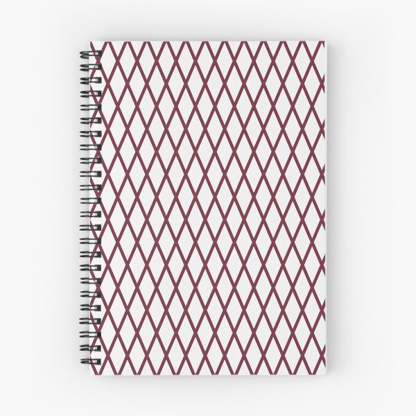 Item preview, White And Burgundy Lattice Pattern designed and sold by pattern-archive.