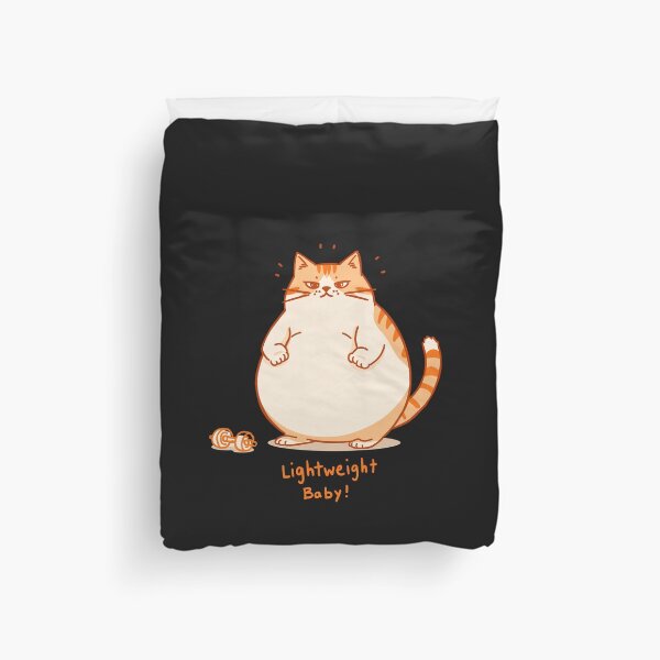 Item preview, Orange Cat Lifting Weights – Funny Gym Cat Workout Design designed and sold by Sparkofart07.