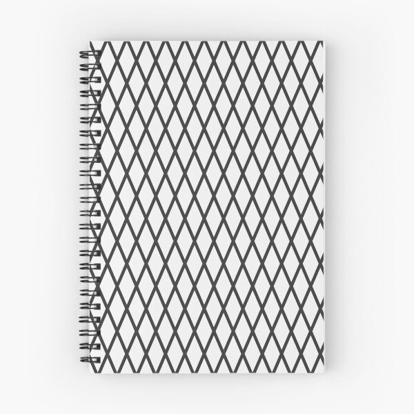 Item preview, White And Charcoal Lattice Pattern designed and sold by pattern-archive.