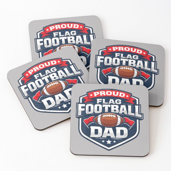 Item preview, Proud Flag Football Dad Funny Father Son Daughter Parent designed and sold by GreggRoss.