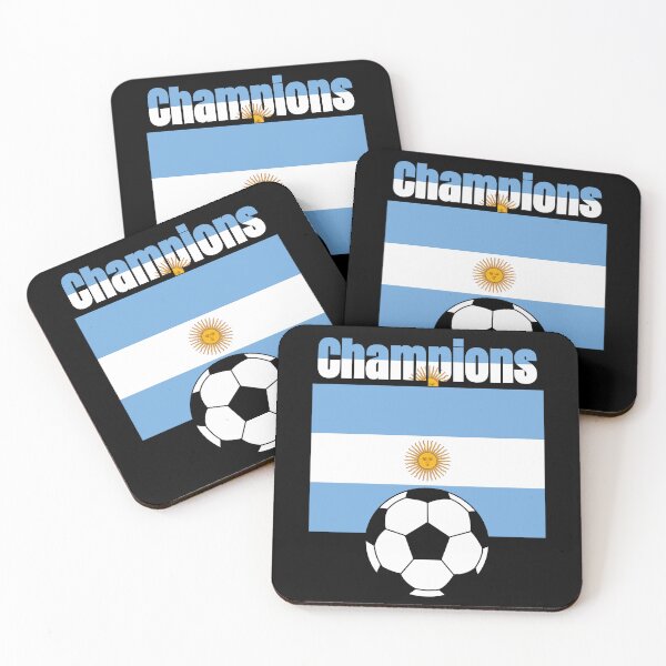 Item preview, Argentina Champions Soccer Flag | Football Fan World Cup Design designed and sold by Karim-Karem.