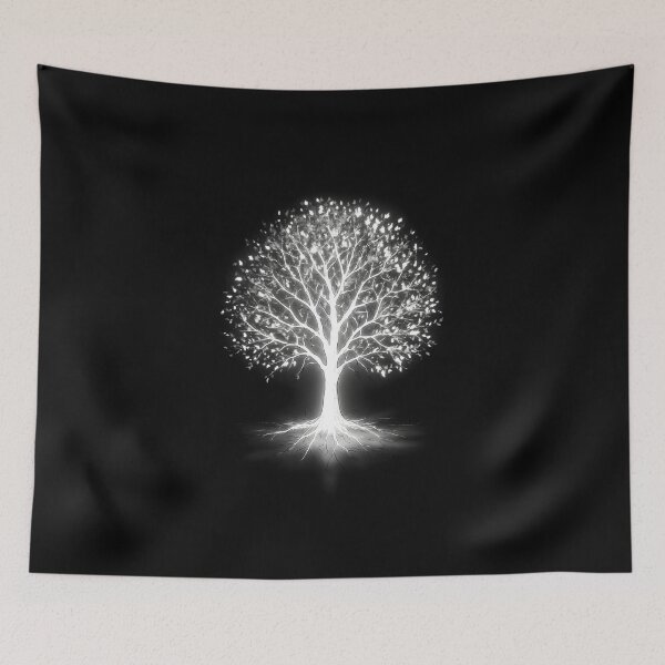 Item preview, Tree of Life - Glowing Ethereal Dark Aesthetic designed and sold by TreeBelL.