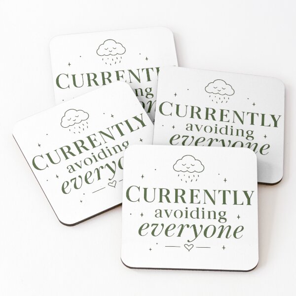 Item preview, Currently Avoiding Everyone Funny Introvert designed and sold by slestore.