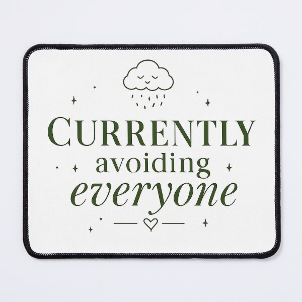 Item preview, Currently Avoiding Everyone Funny Introvert designed and sold by slestore.