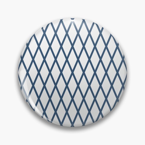 Item preview, White And Denim Lattice Pattern designed and sold by pattern-archive.