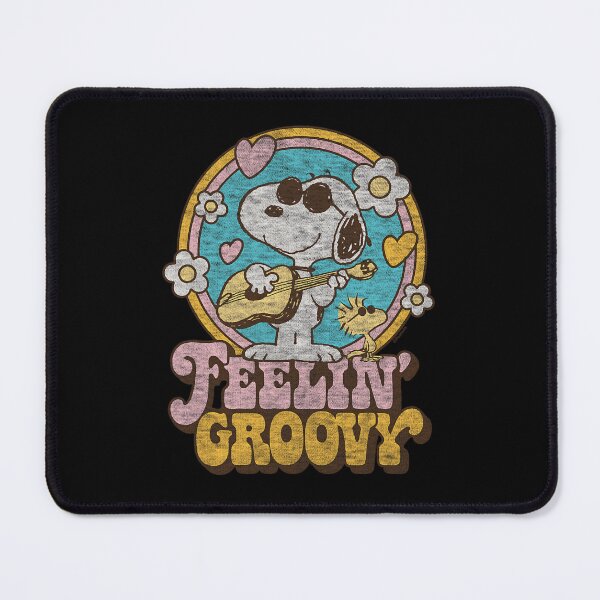 Item preview, Peanuts Feelin Groovy Snoopy Guitar Art designed and sold by Sidney Holthaus.