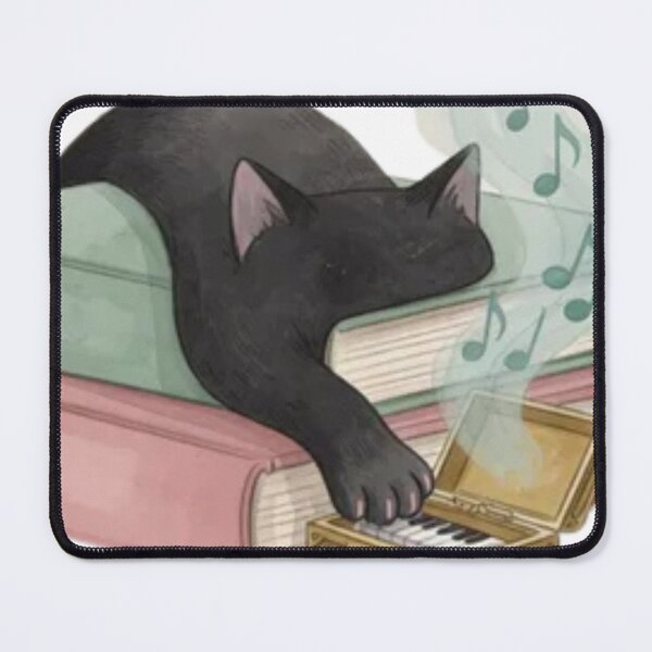 Item preview, The Tune Of Suspense — Music Box Cat Cozy Mystery Tee designed and sold by kosimazaki.