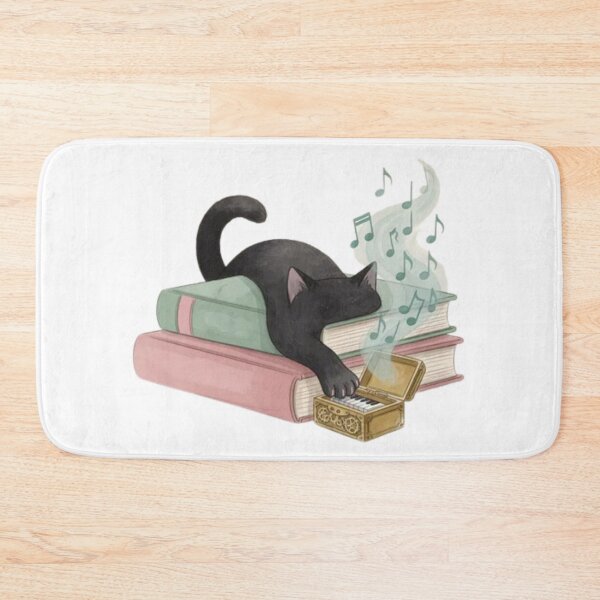Item preview, The Tune Of Suspense — Music Box Cat Cozy Mystery Tee designed and sold by kosimazaki.