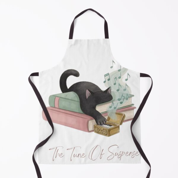 Item preview, The Tune Of Suspense — Music Box Cat Cozy Mystery Tee designed and sold by kosimazaki.