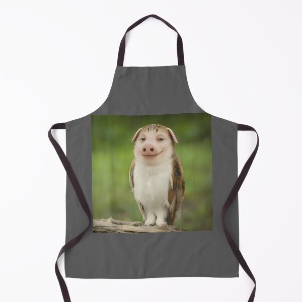 Item preview, John Pork Meowl Funny Pig Owl Brainrot Meme designed and sold by KristineLi.